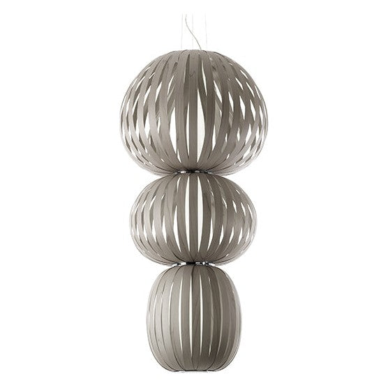 LZF Totem Pendelleuchte – Furnier Grau