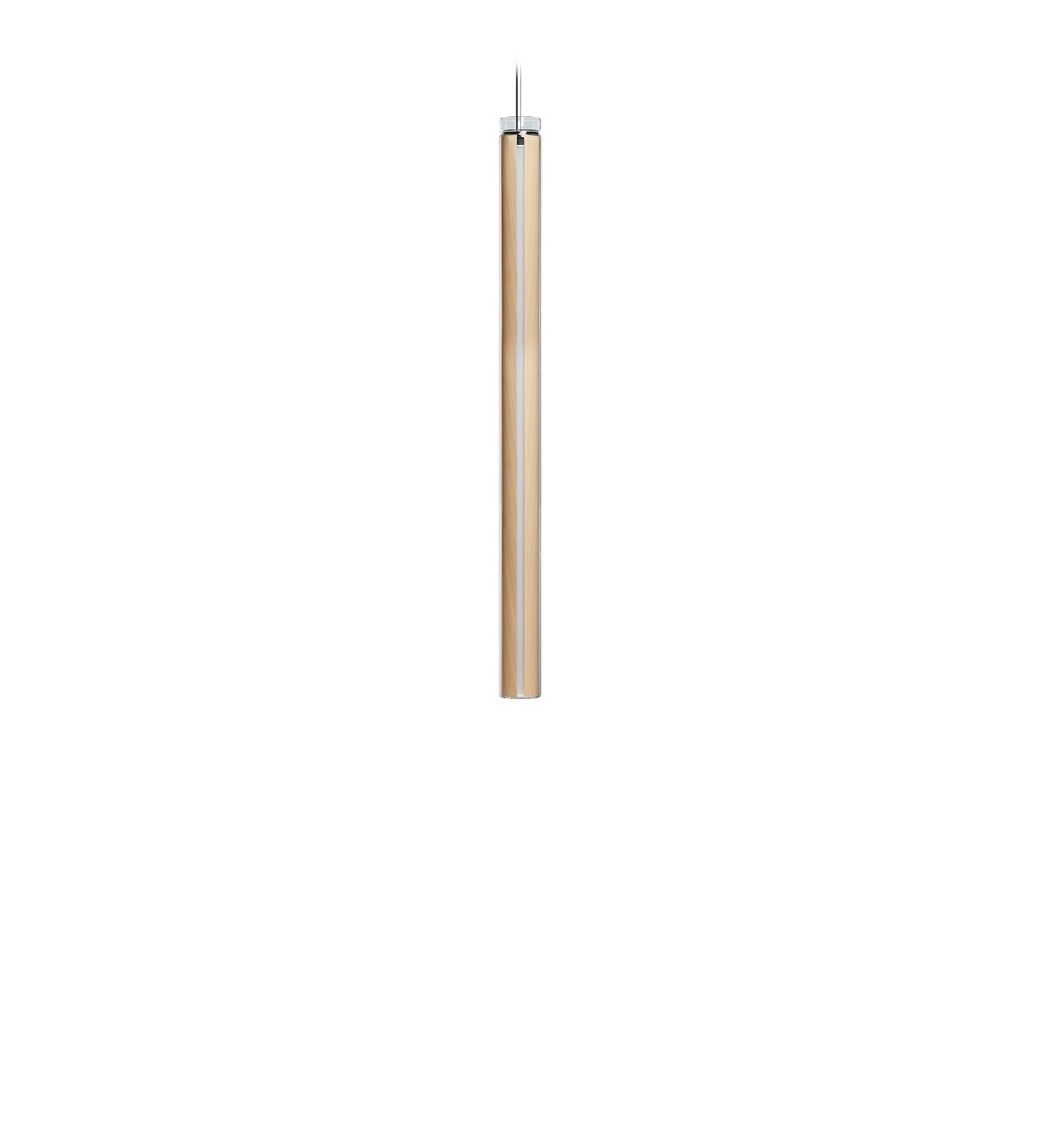 LZF Estela Vertical Pendelleuchte – Furnier Buche natur