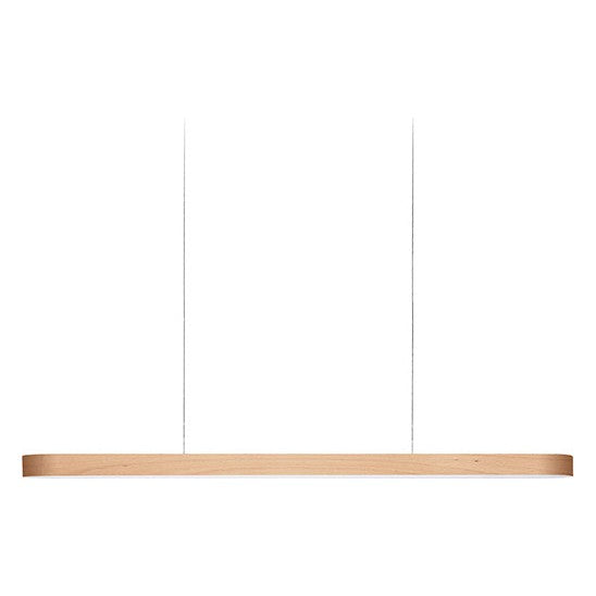 LZF I-Line Pendelleuchte – Furnier Buche natur