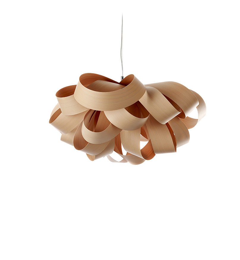 LZF Agatha Small Pendelleuchte – Furnier Buche natur