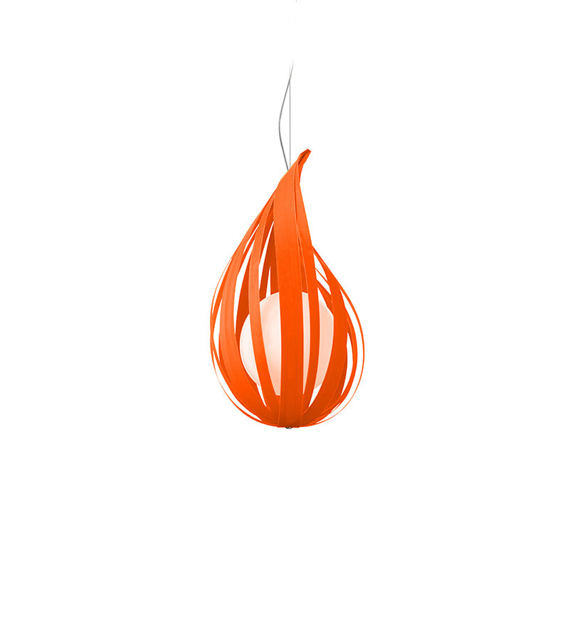 LZF Raindrop Pendelleuchte – Furnier Orange