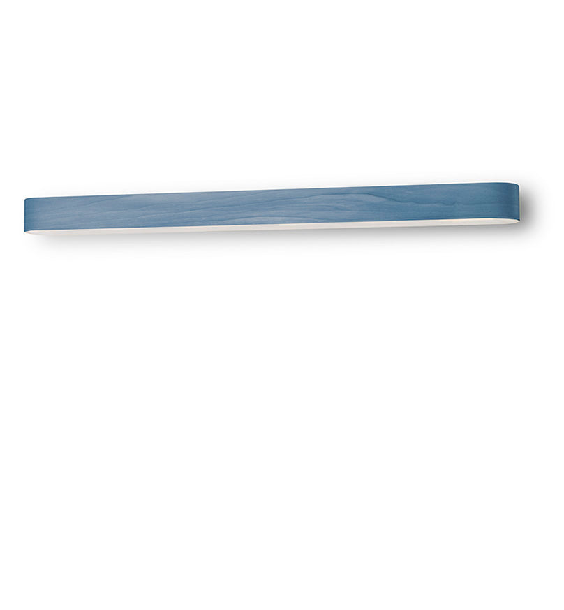 LZF I-Club Slim Wandleuchte – Furnier Blau