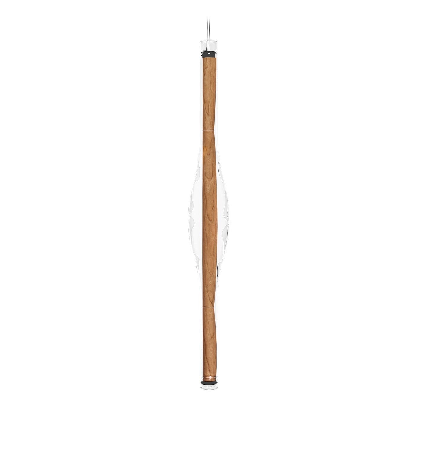 LZF Dune Vertical Pendelleuchte – Furnier Kirsche natur