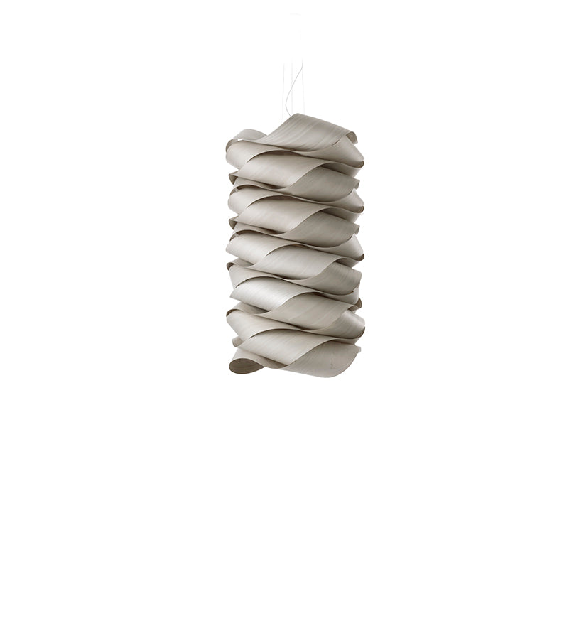LZF Link Chain Pendelleuchte – Furnier Grau