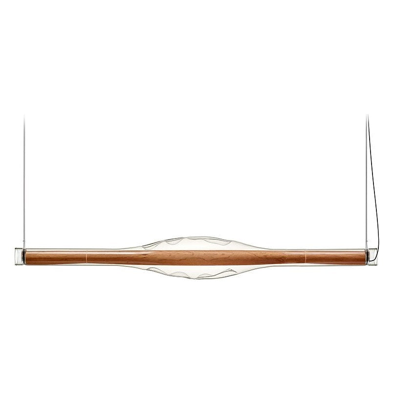 LZF Dune Horizontal Pendelleuchte – Furnier Kirsche natur