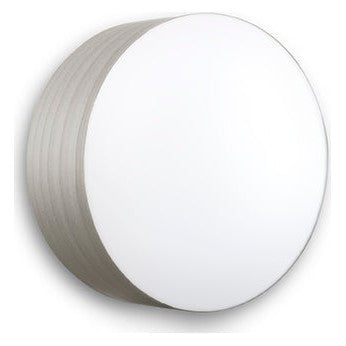 LZF Gea Wand- und Deckenleuchte – Furnier Grau