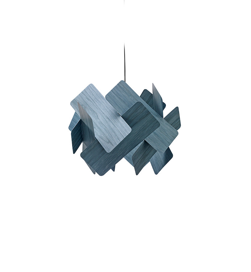 LZF Escape Pendelleuchte – Furnier Blau