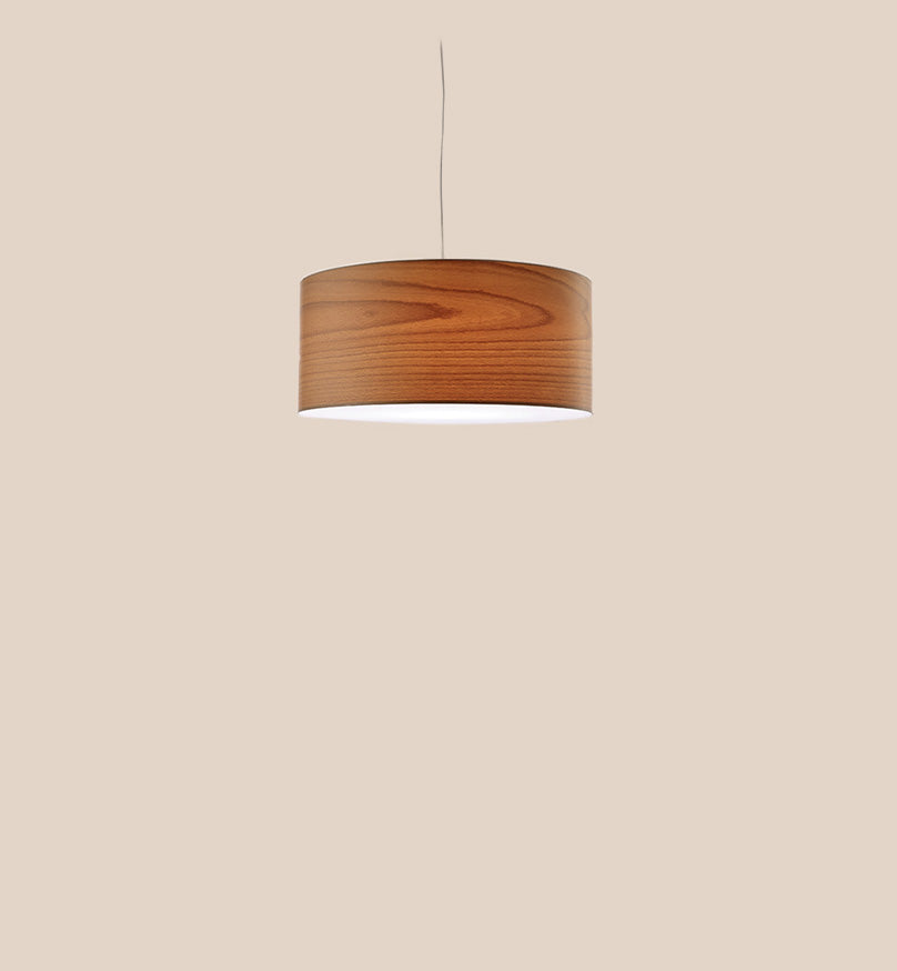 LZF Gea Pendelleuchte – Furnier Buche natur