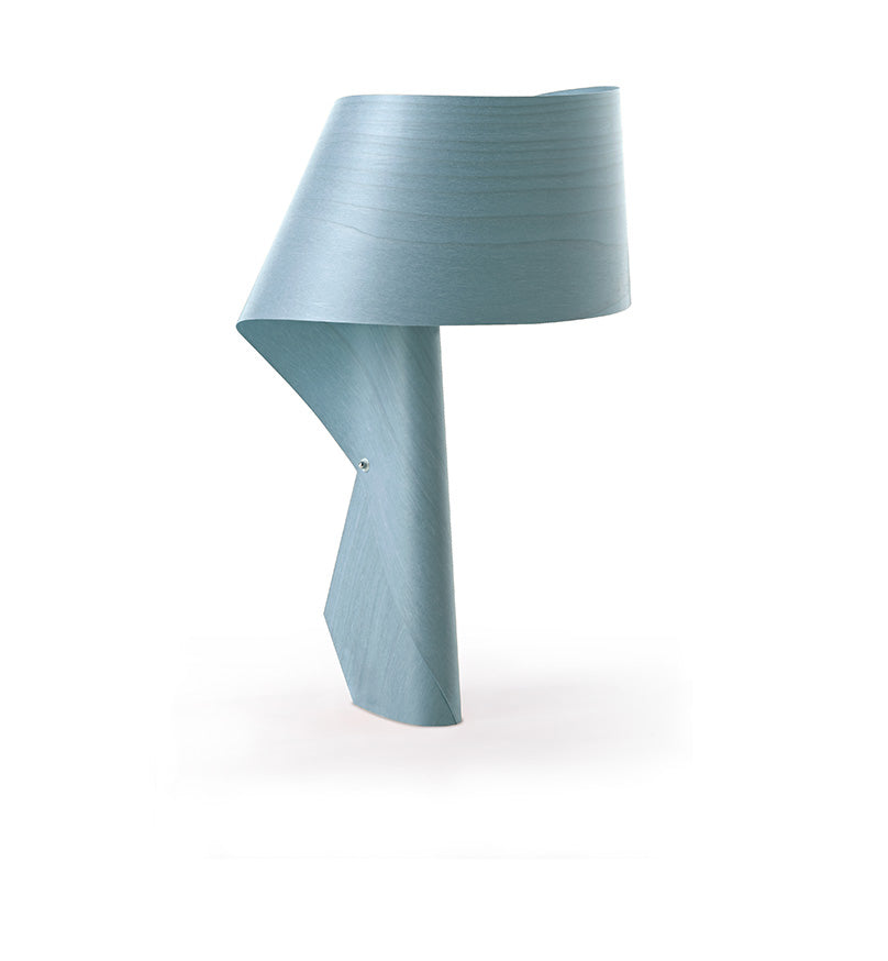 LZF Air Tischleuchte – Furnier Meeresblau
