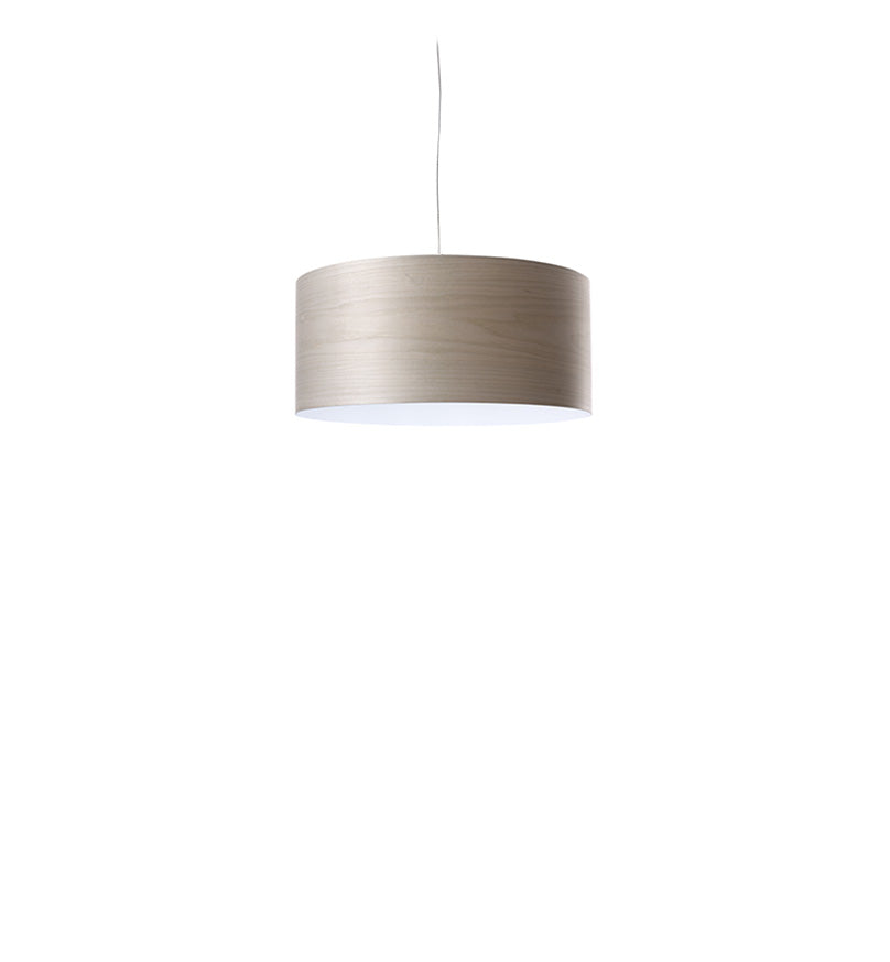 LZF Gea Pendelleuchte – Furnier Grau
