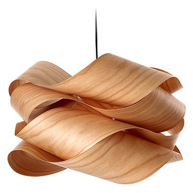 LZF Link Pendelleuchte – Furnier Kirsche natur