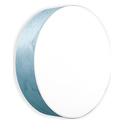 LZF Gea Wand- und Deckenleuchte – Furnier Meeresblau
