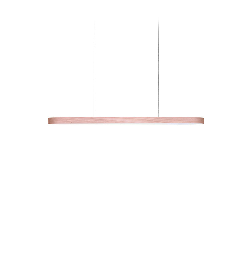 LZF I-Line Pendelleuchte – Furnier Zartrosa