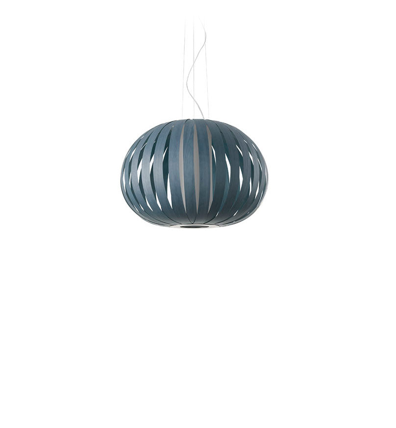 LZF Poppy Pendelleuchte – Furnier Blau