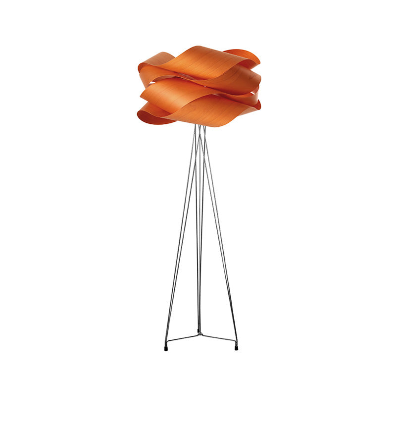 LZF Link Stehleuchte – Furnier Orange
