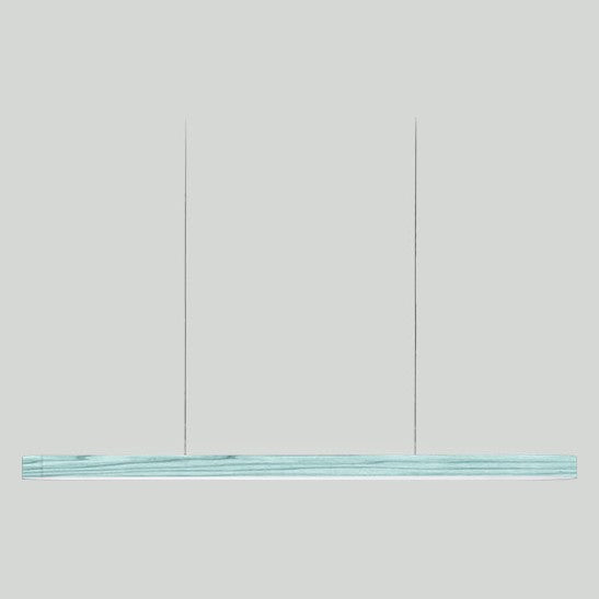 LZF I-Line Pendelleuchte – Furnier Meeresblau