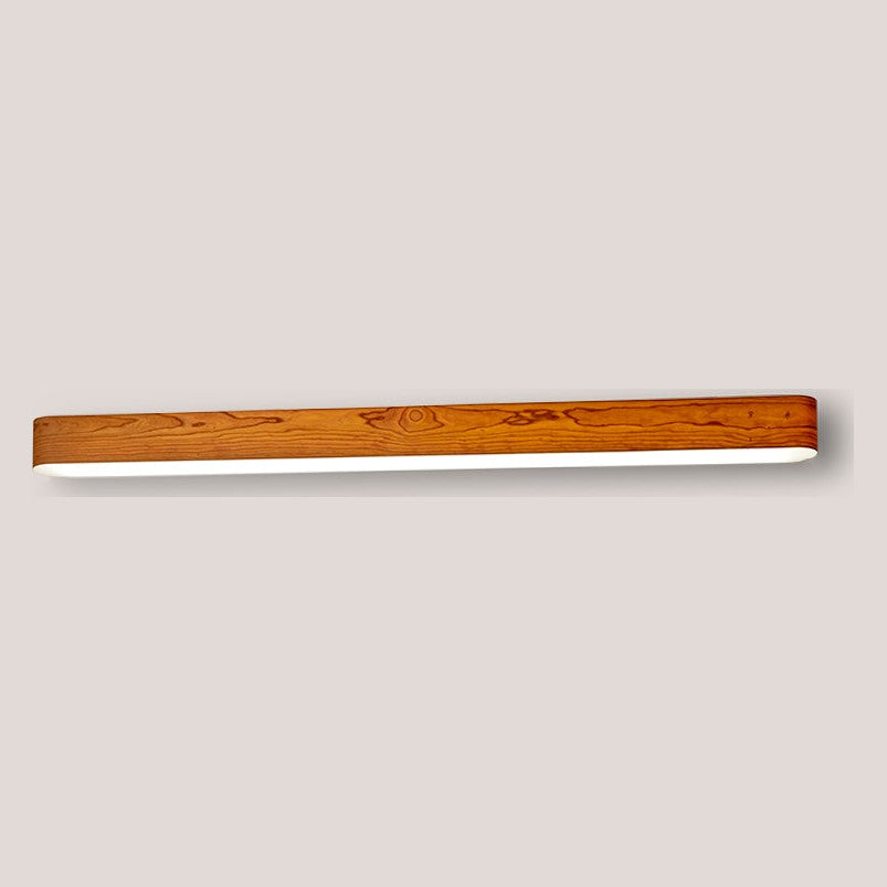 LZF I-Club Slim Wandleuchte – Furnier Kirsche natur