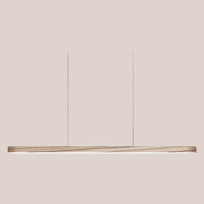 LZF I-Line Pendelleuchte – Furnier Grau