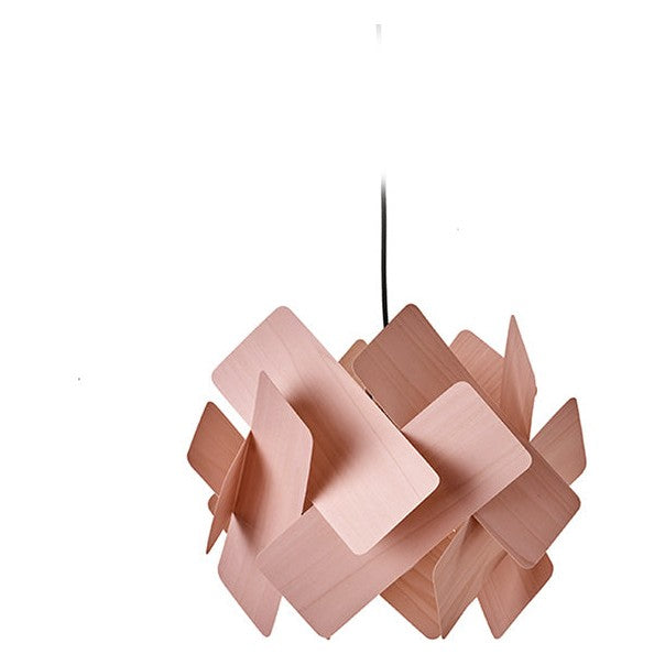 LZF Escape Pendelleuchte – Furnier Zartrosa