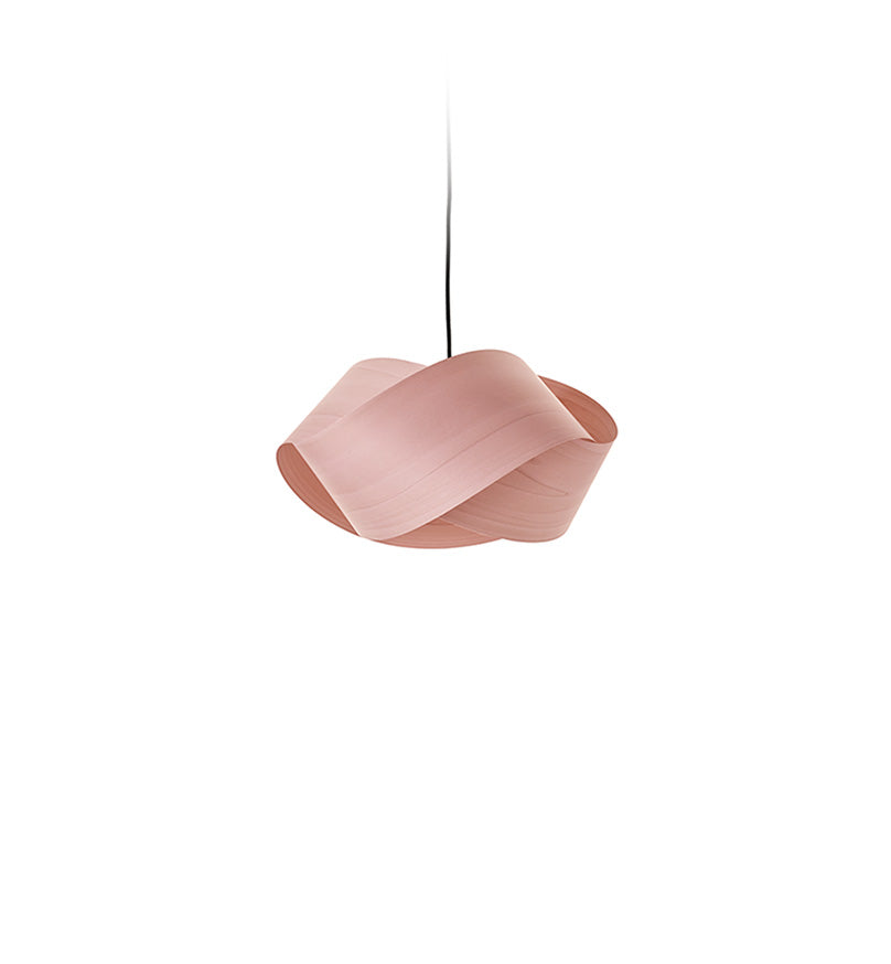 LZF Nut Pendelleuchte – Furnier Zartrosa