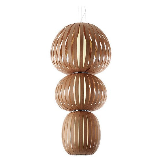 LZF Totem Pendelleuchte – Furnier Kirsche natur