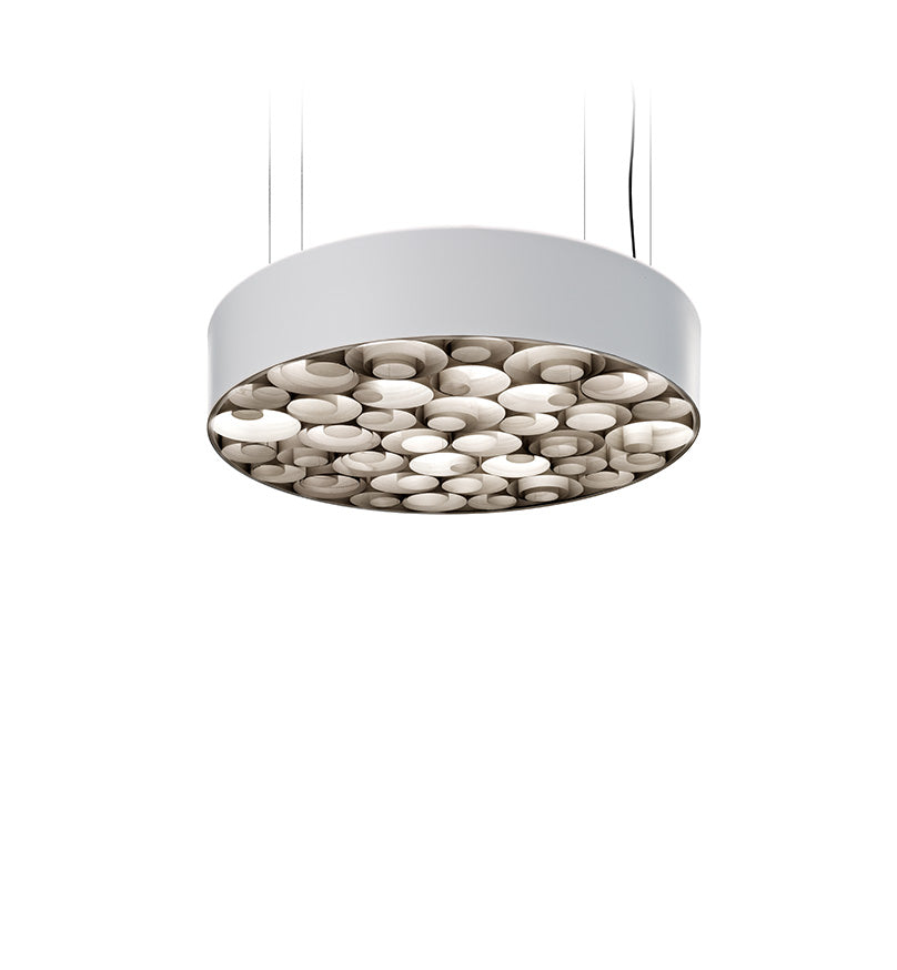 LZF Spiro Pendelleuchte – Furnier Grau