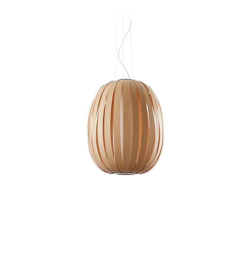 LZF Pod Pendelleuchte – Furnier Buche natur