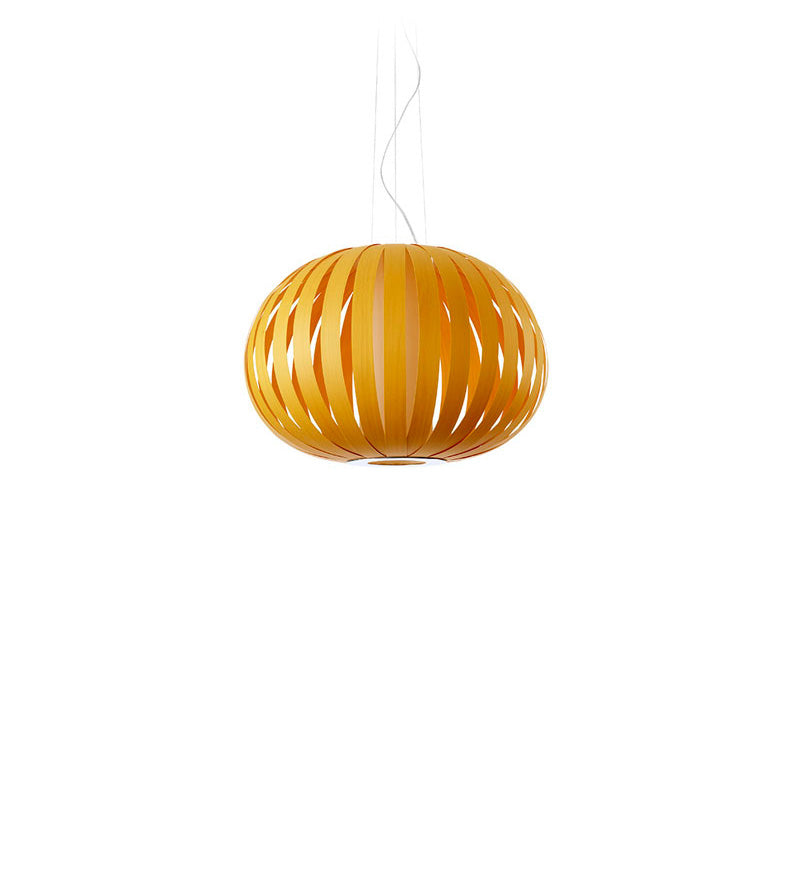 LZF Poppy Pendelleuchte – Furnier Gelb