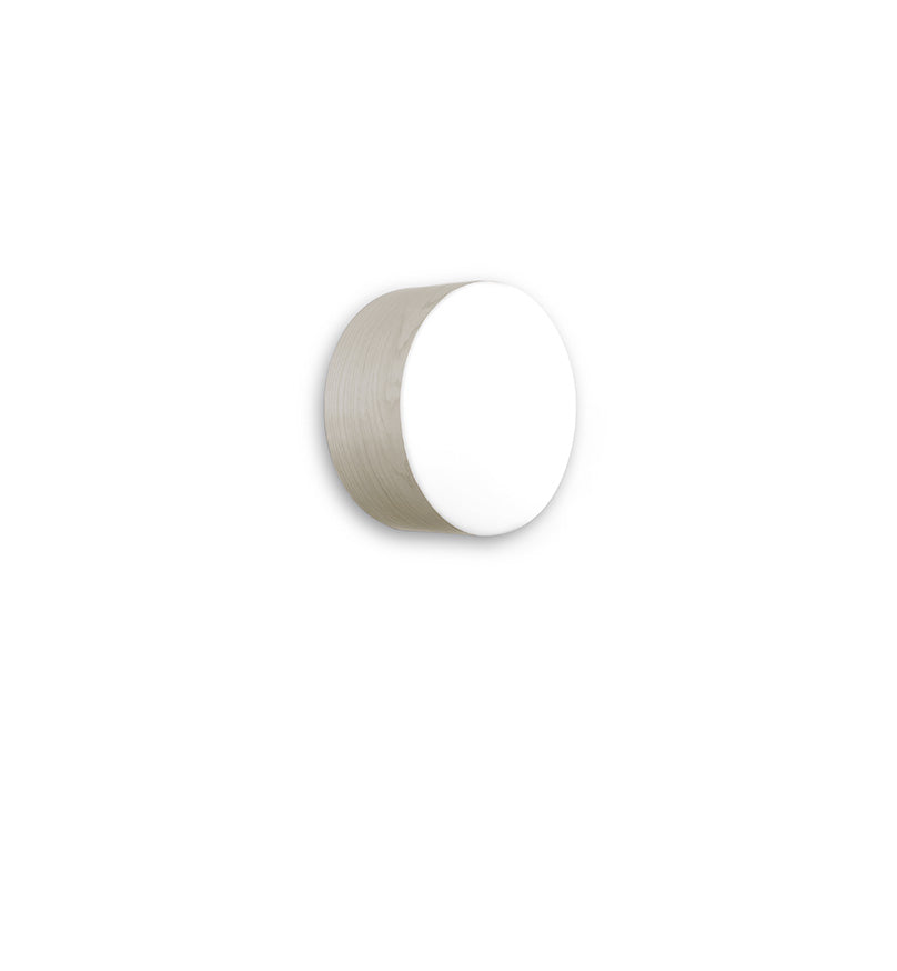 LZF Gea Wand- und Deckenleuchte – Furnier Grau
