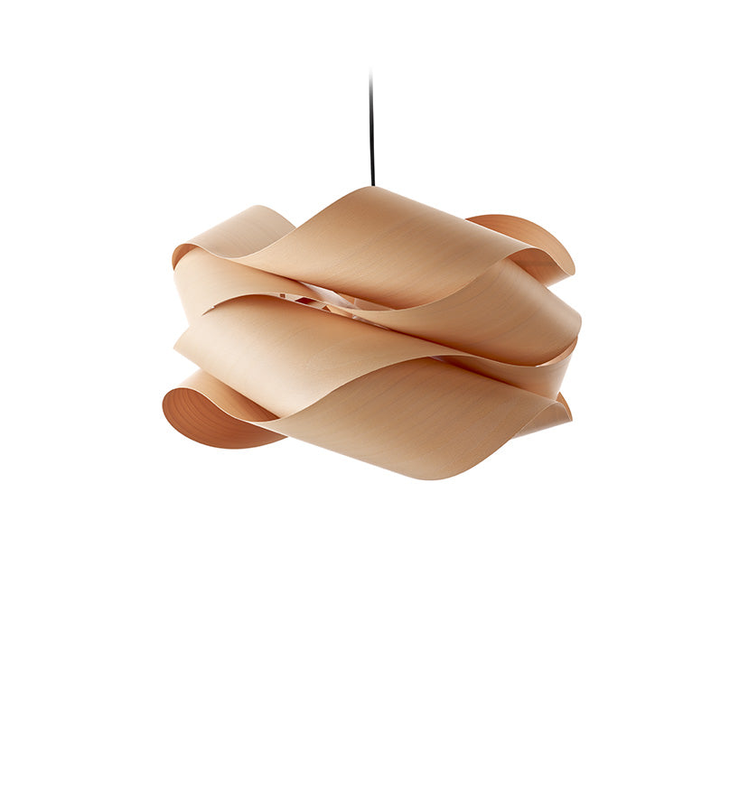 LZF Link Pendelleuchte – Furnier Buche natur