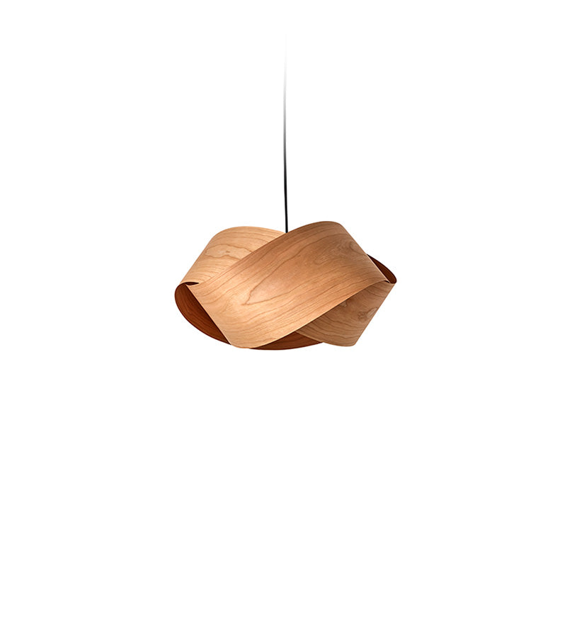 LZF Nut Pendelleuchte – Furnier Kirsche natur