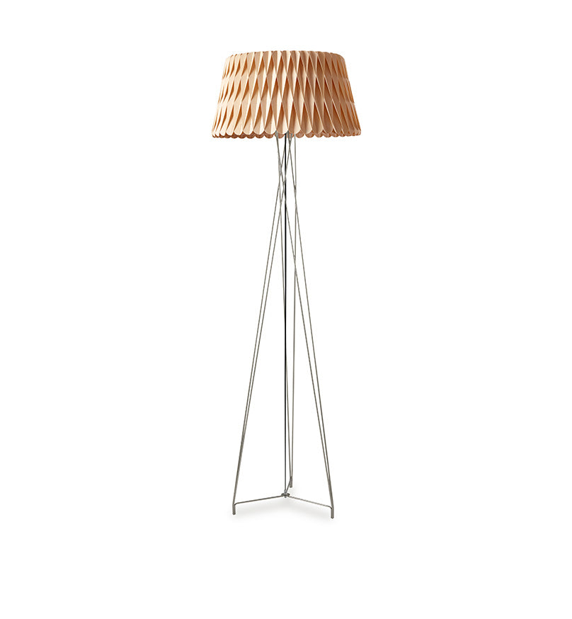 LZF Lola Stehleuchte – Furnier Buche natur