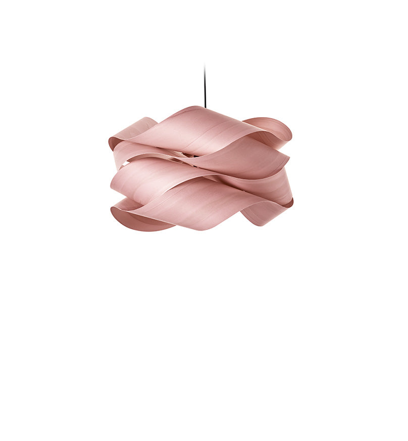LZF Link Pendelleuchte – Furnier Zartrosa