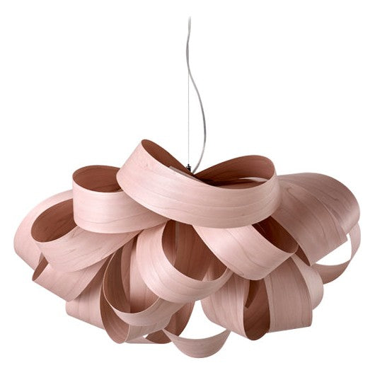 LZF Agatha Small Pendelleuchte – Furnier Zartrosa