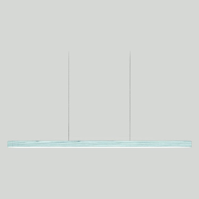 LZF I-Line Pendelleuchte – Furnier Meeresblau