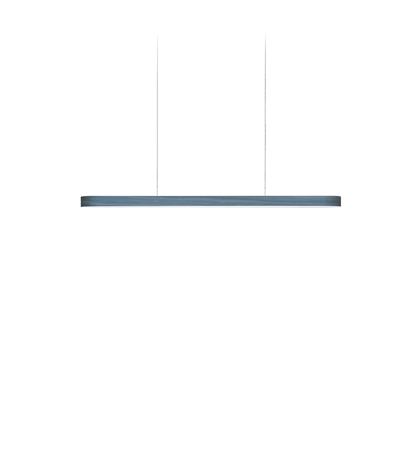 LZF I-Line Pendelleuchte – Furnier Blau