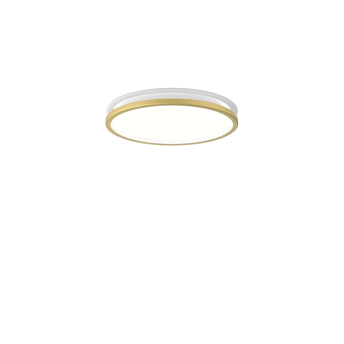 Louis Poulsen AJ Munkegaard Deckenleuchte – Brushed brass, Ø 265, LED 3000K 15W