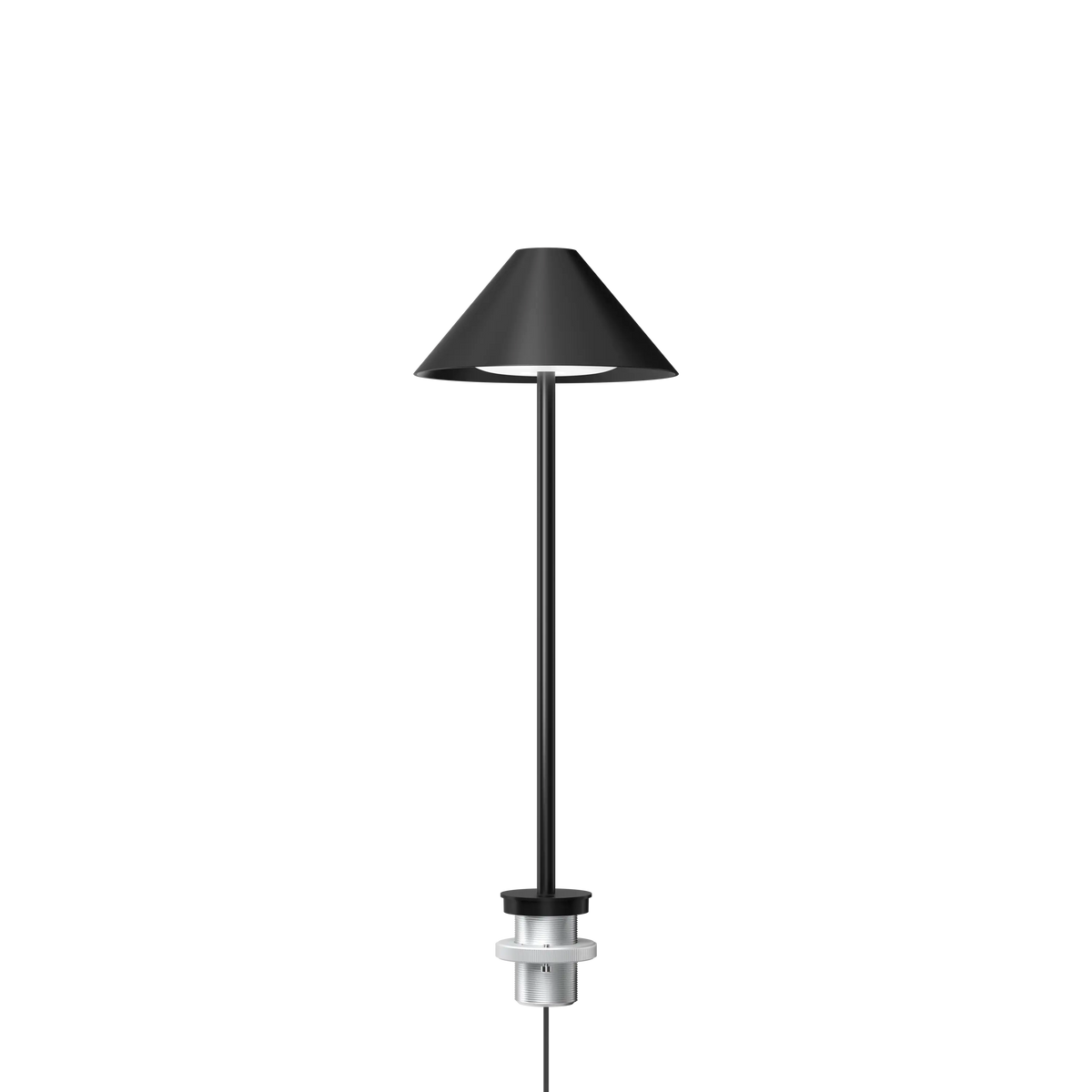 Louis Poulsen Keglen Tischleuchte – Schwarz, LED 2700-2000K D2W 8.5W · Pin ø40 · Art.-Nr. 5744166836