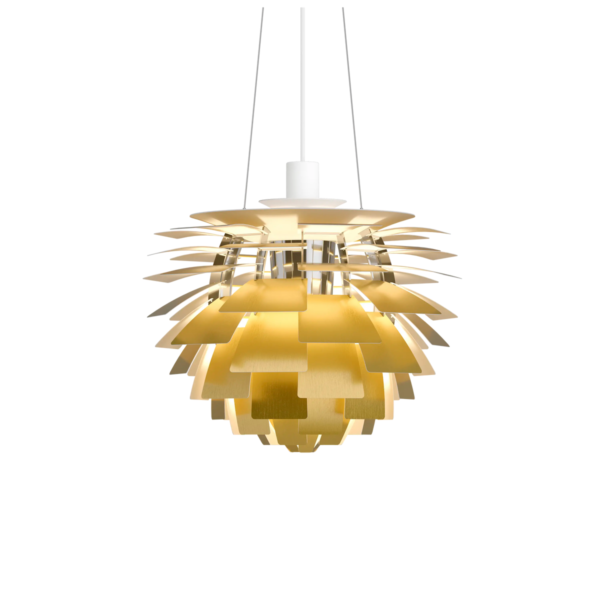 Louis Poulsen PH Artichoke Ø 480 Pendelleuchte – Messing, 1x100W E27