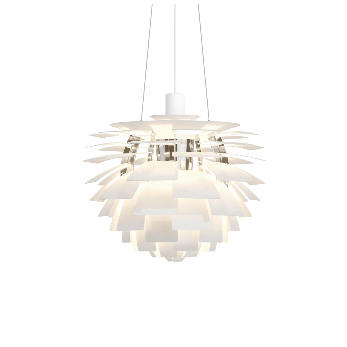 Louis Poulsen PH Artichoke Ø 480 Pendelleuchte – Weiß, 1x100W E27