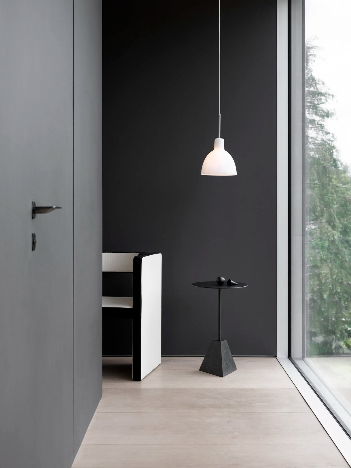 Louis Poulsen Toldbod Glas Pendelleuchte – Ansicht 2