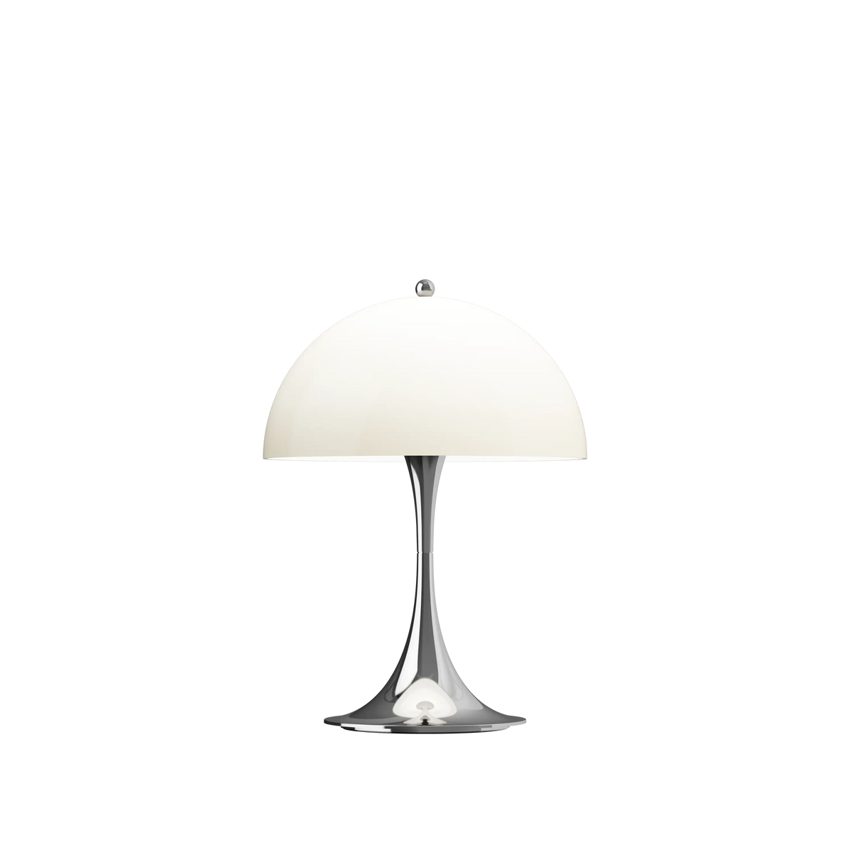 Louis Poulsen Panthella 250 Portable Leuchte – Chrom Opal Beige