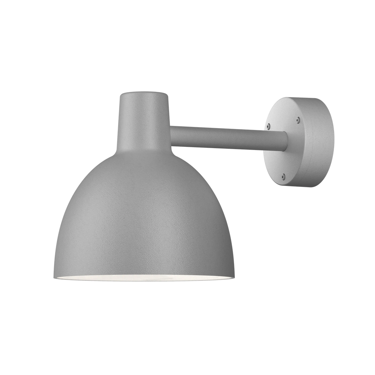 Louis Poulsen Toldbod 220 Außenwandleuchte – Aluminiumfarben struktur, 1x100W E27