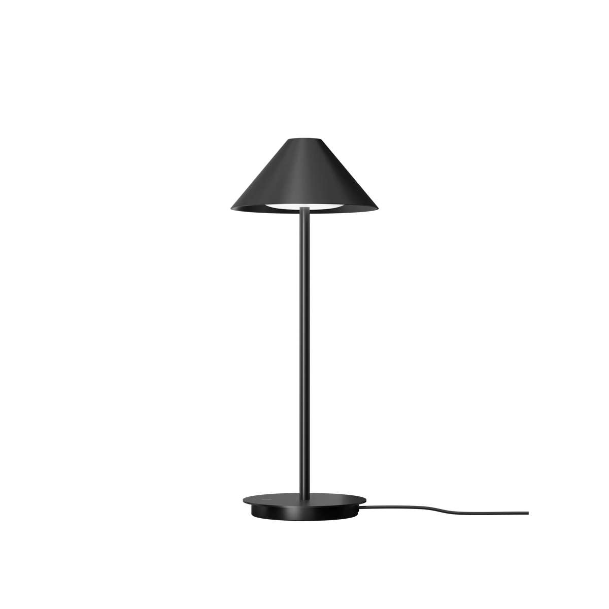Louis Poulsen Keglen Tischleuchte – Schwarz, LED 2700-2000K D2W 8.5W · Leuchtenfuß