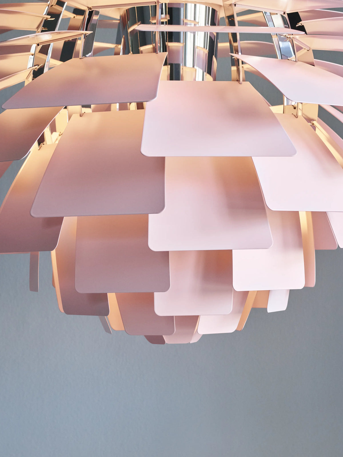 Louis Poulsen PH Artichoke Pale Rose Pendelleuchte – Ansicht 6