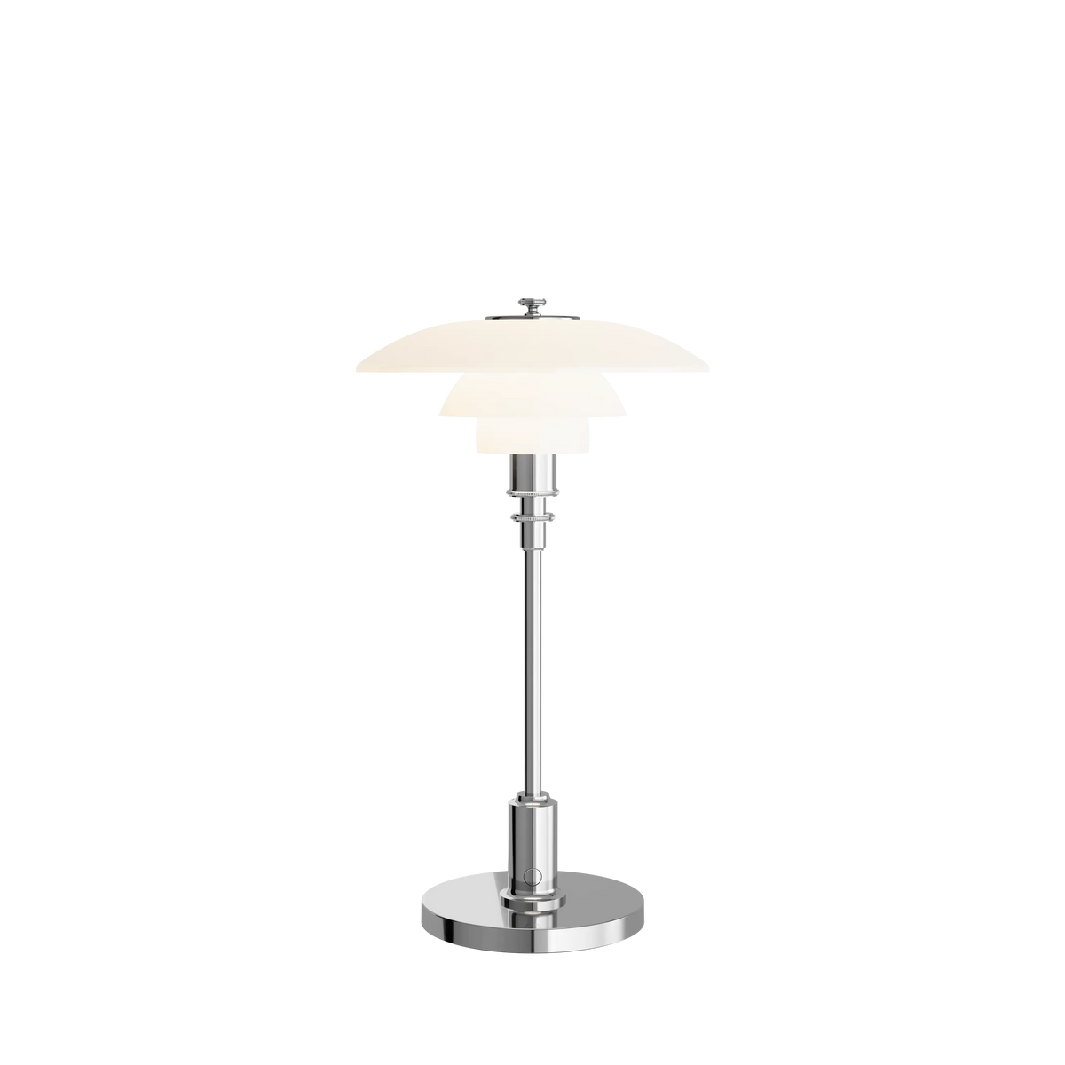 Louis Poulsen PH 2/1 Portable Leuchte – Hochglanzverchromt