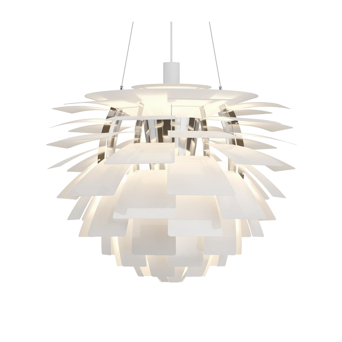 Louis Poulsen PH Artichoke Ø 720 Pendelleuchte – Weiß, 1x100W E27