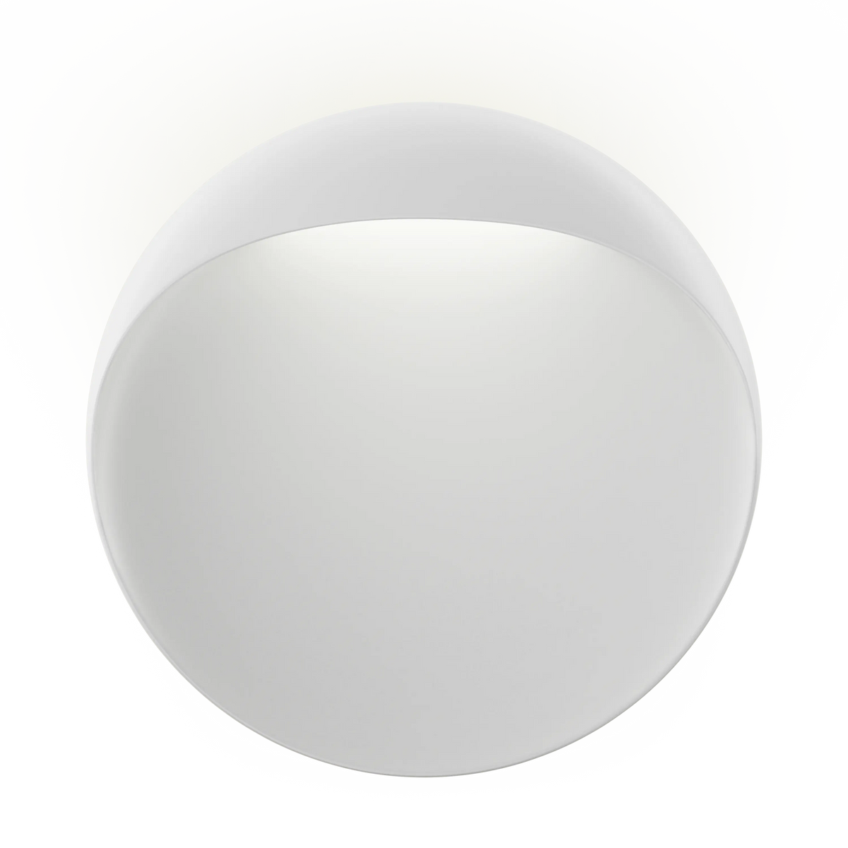 Louis Poulsen Flindt Wandleuchte – White texture, Ø 400, LED 2700K 20W