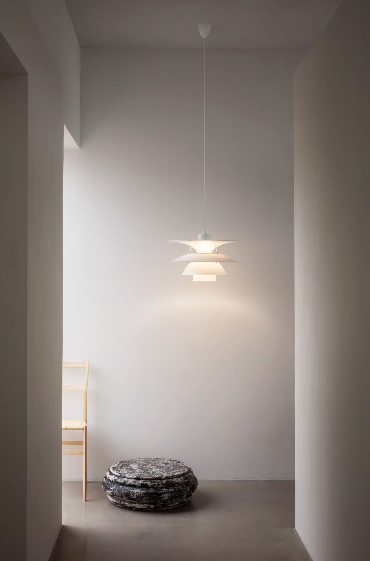Louis Poulsen PH 5-4½ & PH 6½-6 Pendelleuchte – Ansicht 1