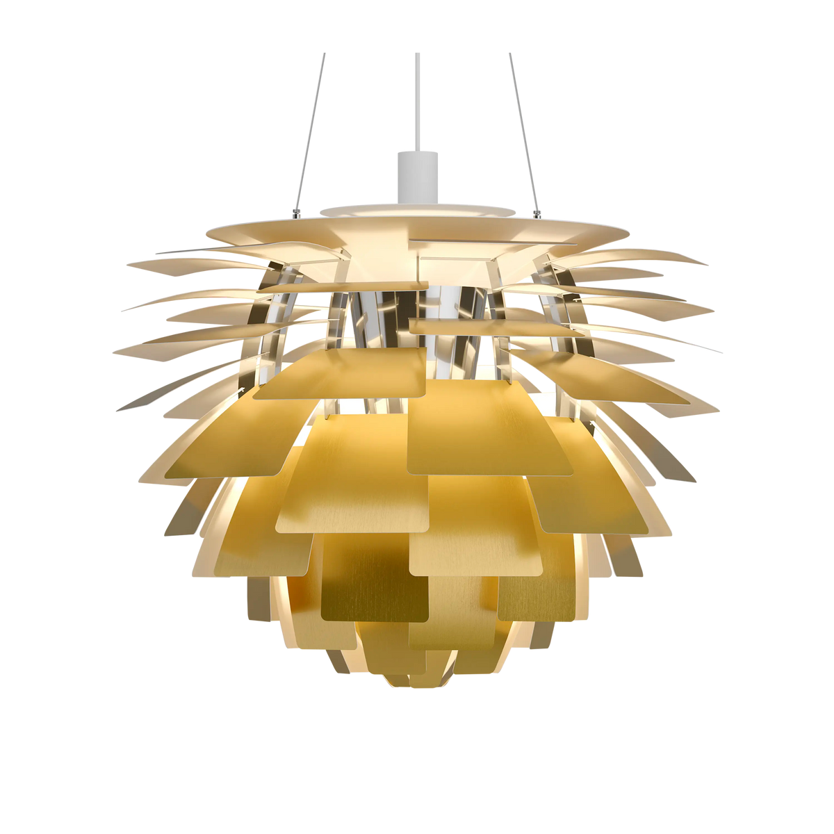Louis Poulsen PH Artichoke Ø 720 Pendelleuchte – Messing, 1x100W E27